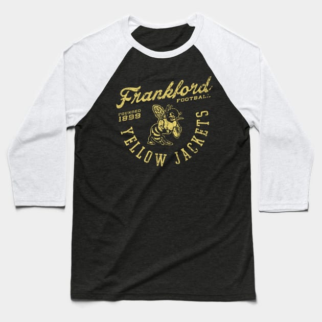 Frankford Yellow Jackets Baseball T-Shirt by MindsparkCreative